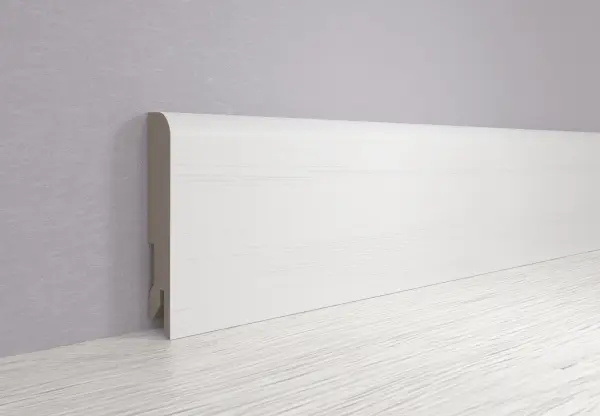 Плинтус MDF Bonkeel 24116 Белый (80х16х2400 мм)