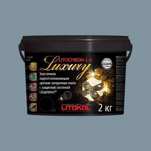 Затирочные смеси Litokol Litohrom Luxury 1-6 C.620 синяя ночь 2 кг
