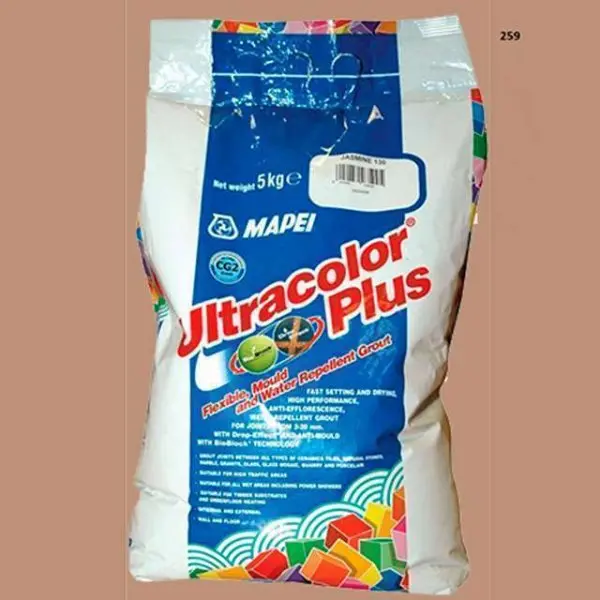 Цементная затирка Mapei Ultracolor Plus №259 Орех 2 кг.